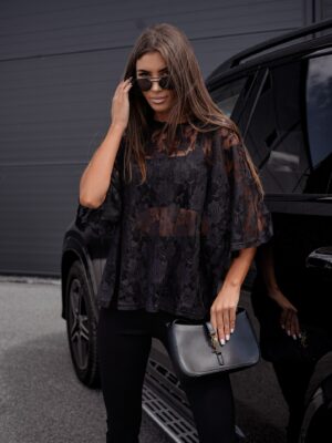 BLUZKA KORONKOWA BLACK