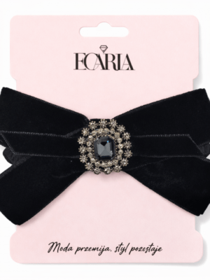 GUMKA DO WŁOSÓW BOW BLACK