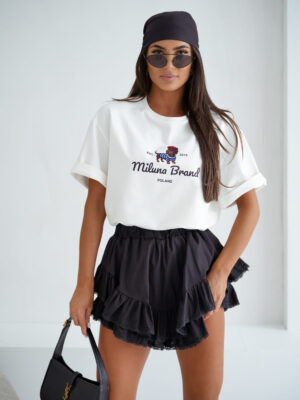 T-SHIRT JAMNIK Z GUMKĄ DO WŁOSÓW