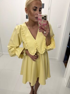 SUKIENKA LUNA BUTTER YELLOW