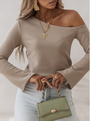 ELEGANCKA BLUZKA MONIN BEŻOWA